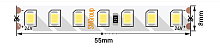 Светодиодная лента 24В ПРО SW-Group SMD 2835 SWG2P126 126LED 13Вт/м 4000К IP20 5м картинка 